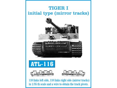 Tracks for TIGER I initial type (mirror tracks) 