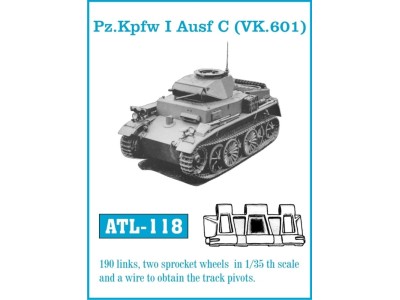 Tracks for Pz.Kpfw I Ausf C (VK.601) 