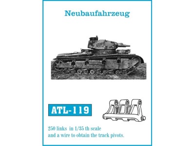 Tracks for Neubaufahrzeug 