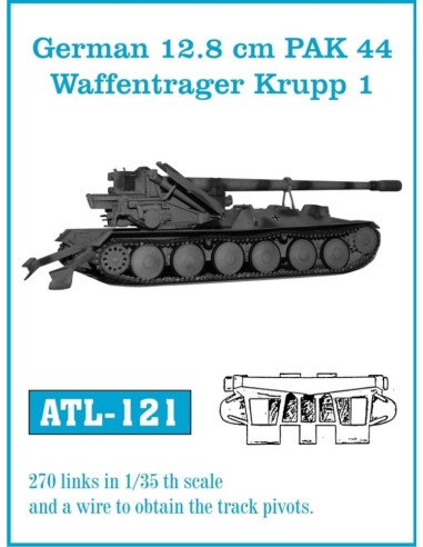 Tracks for German 12.8 cm PAK 44 Waffentrager Krupp 1 