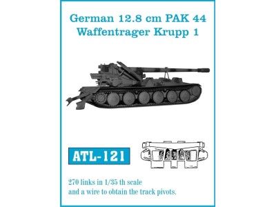 Tracks for German 12.8 cm PAK 44 Waffentrager Krupp 1 
