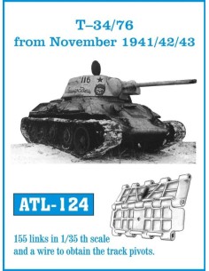 Tracks for T-34/76 from November 1941/42/43 