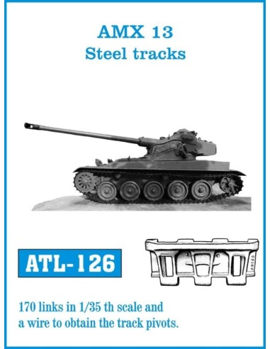 Tracks for AMX 13 Steel tracks 