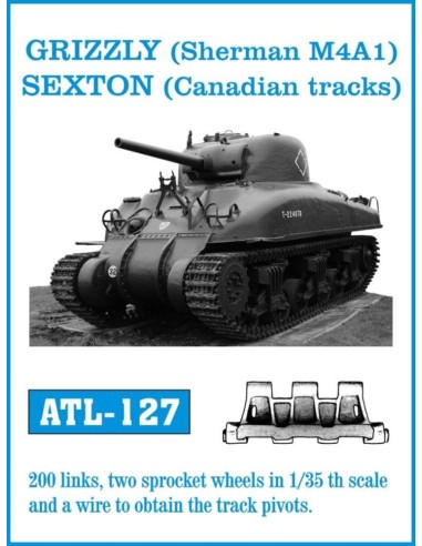 Tracks for GRIZZLY (Sherman M4A1) SEXTON (Canadian tracks) 