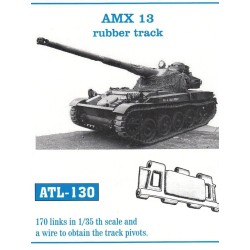 Tracks for AMX 13 rubber track 
