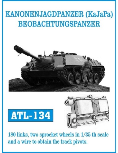 Tracks for KANONENJAGDPANZER (KaJaPa) /Jaguar1-2/ BEOBACHTUNGSPANZER 