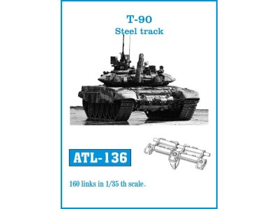 Tracks for T-90 Steel track 