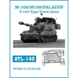 Tracks for M108 / M109 / PALADIN T-154 Type track 