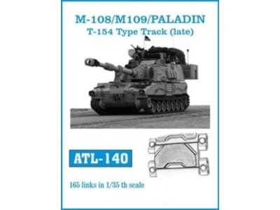 Tracks for M108 / M109 / PALADIN T-154 Type track 