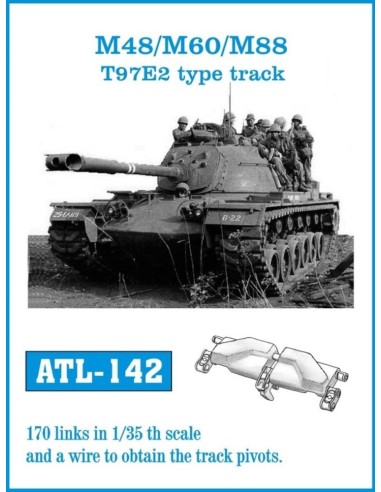 Tracks for M48/M60/M88 T97E2 type track 