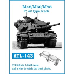 Tracks for M48/M60/M88 T142 type track 