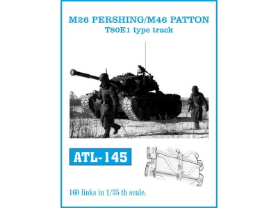Tracks for M26 PERSHING/ M46 PATTON T80E1 type track 