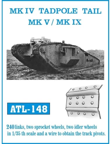 Tracks for MK IV TADPOLE TAIL MK V / MK IX 