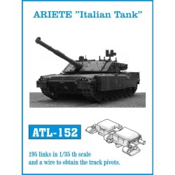 Tracks for ARIETE "Italian Tank 