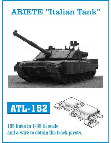 Tracks for ARIETE "Italian Tank 