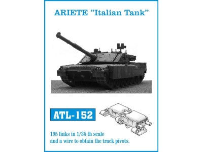 Tracks for ARIETE "Italian Tank 