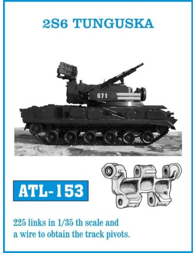 Tracks for 2S6 TUNGUSKA 
