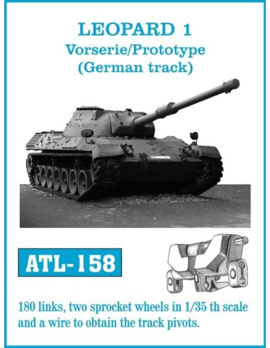 Tracks for LEOPARD 1 Vorserie/Prototype (German track) 