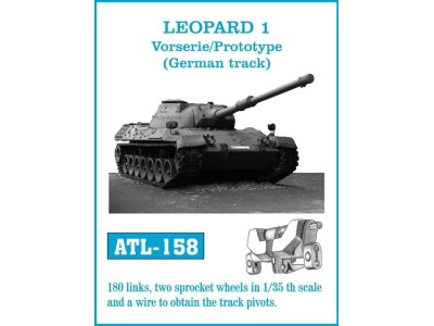 Tracks for LEOPARD 1 Vorserie/Prototype (German track) 