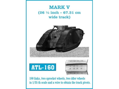 Tracks for MARK V (26 1/2 inch-67.31cm wide track) 