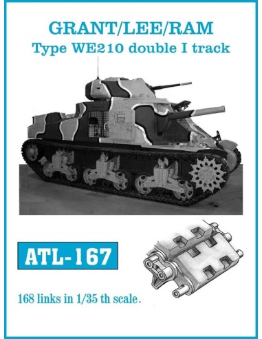 Tracks for GRANT/LEE/RAM Type WE210 double I track 