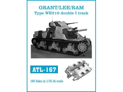 Tracks for GRANT/LEE/RAM Type WE210 double I track 