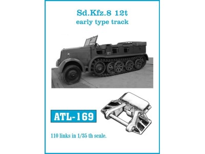 Tracks for Sd.Kfz.8 12t early type track 