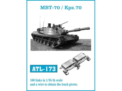 Tracks for MBT-70 / Kpz.70 
