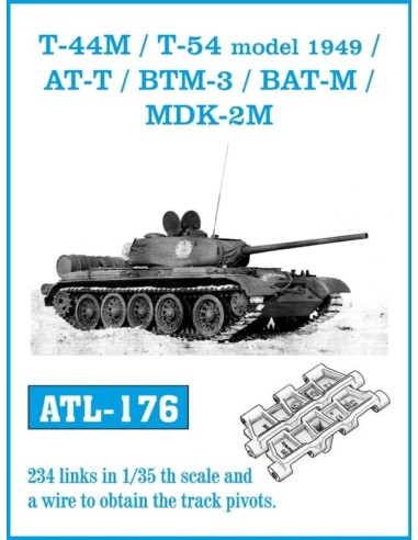 Tracks for T-44M /T-54 model 1949/ AT-T/ BTM-3/ BAT-M/ MDK-2M 