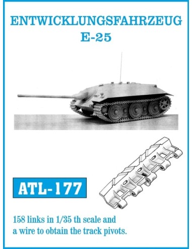 Tracks for ENTWICKLUNGSFAHRZEUG E-25 