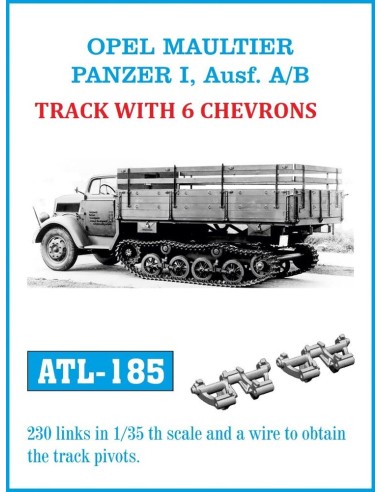 Tracks for OPEL MAULTIER / PANZER I. Ausf. A/B 