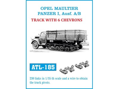 Tracks for OPEL MAULTIER / PANZER I. Ausf. A/B 