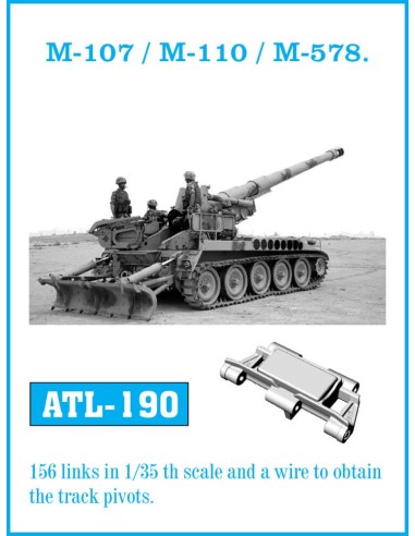 Tracks for M-107 / M-110 / M-578 