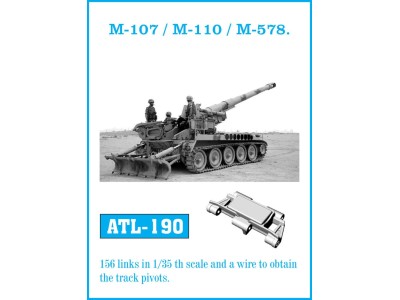 Tracks for M-107 / M-110 / M-578 
