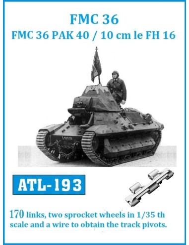 Tracks for FCM 36 / FCM 36 PAK 40 / 10 cm le FH 16 
