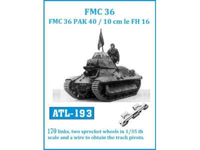Tracks for FCM 36 / FCM 36 PAK 40 / 10 cm le FH 16 