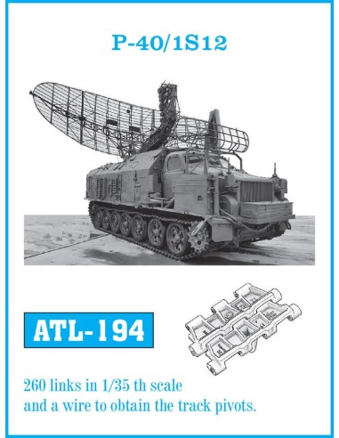 Tracks for P-40/ 1S 12 