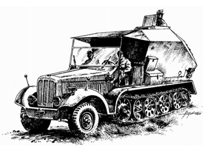 Sd.Kfz 7/3 Feuerleitpanzer 