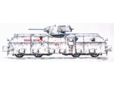 Soviet draisine Krasnaja Zvezda 