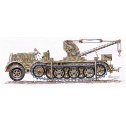 Sd.Kfz. 9 FAMO 18-ton mit Bilstein 6-ton 
