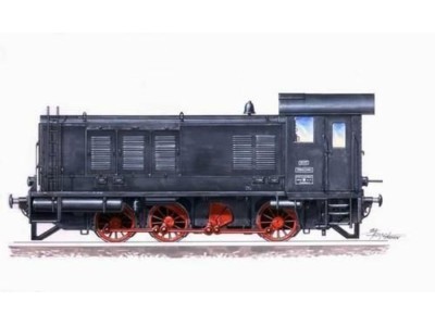 WR 360 C14 Diesel Lokomotive 