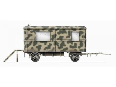 German Commander's caravan 