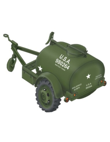 WWII US Water Tank Trailer Ben Hur 