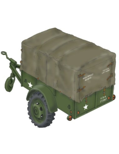 WWII US Cargo Trailer Ben Hur 