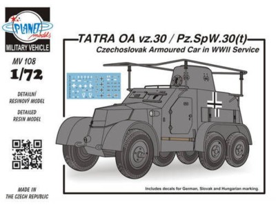 TATRA OA vz.30/Pz.SpW.30(t) Czechosl.Arm 
