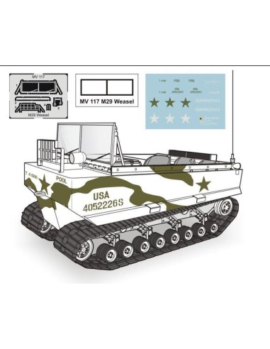 M29 Weasel-full resin kit 