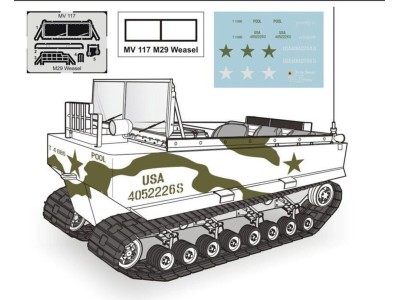 M29 Weasel-full resin kit 