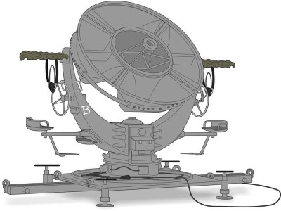 Ringtrichter Richtungshörer Horchgerät (RRH)-German WW2 Acoustic Monitori 