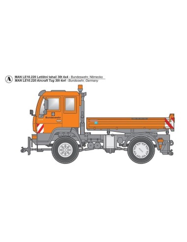 MAN LE 10.220 Bundeswehr Military Aircra 