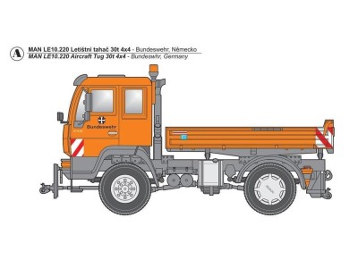 MAN LE 10.220 Bundeswehr Military Aircra 